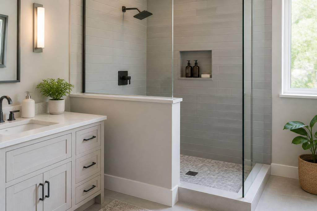 Knee wall height for shower: ideal dimensions, design tips, and code considerations