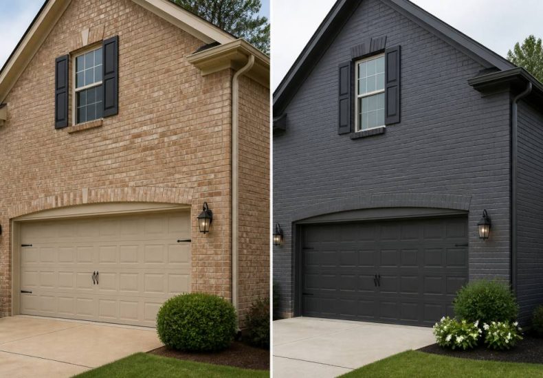 Brick staining vs painting: which option is best for your home?