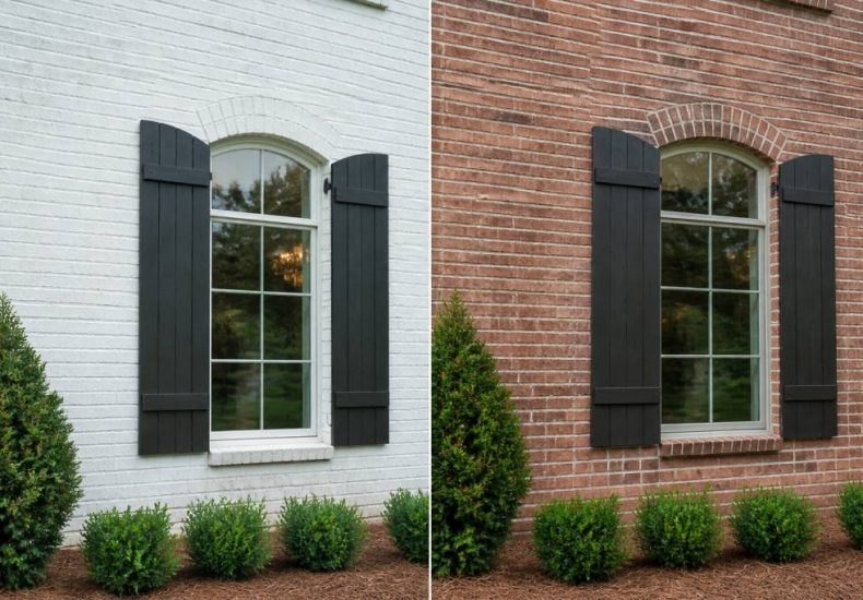 Brick paint vs stain: which finish is best for your home?