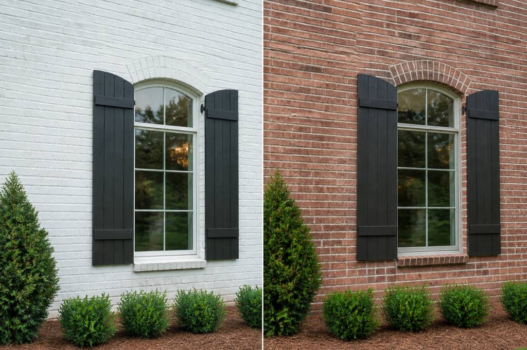 Brick paint vs stain: which finish is best for your home?